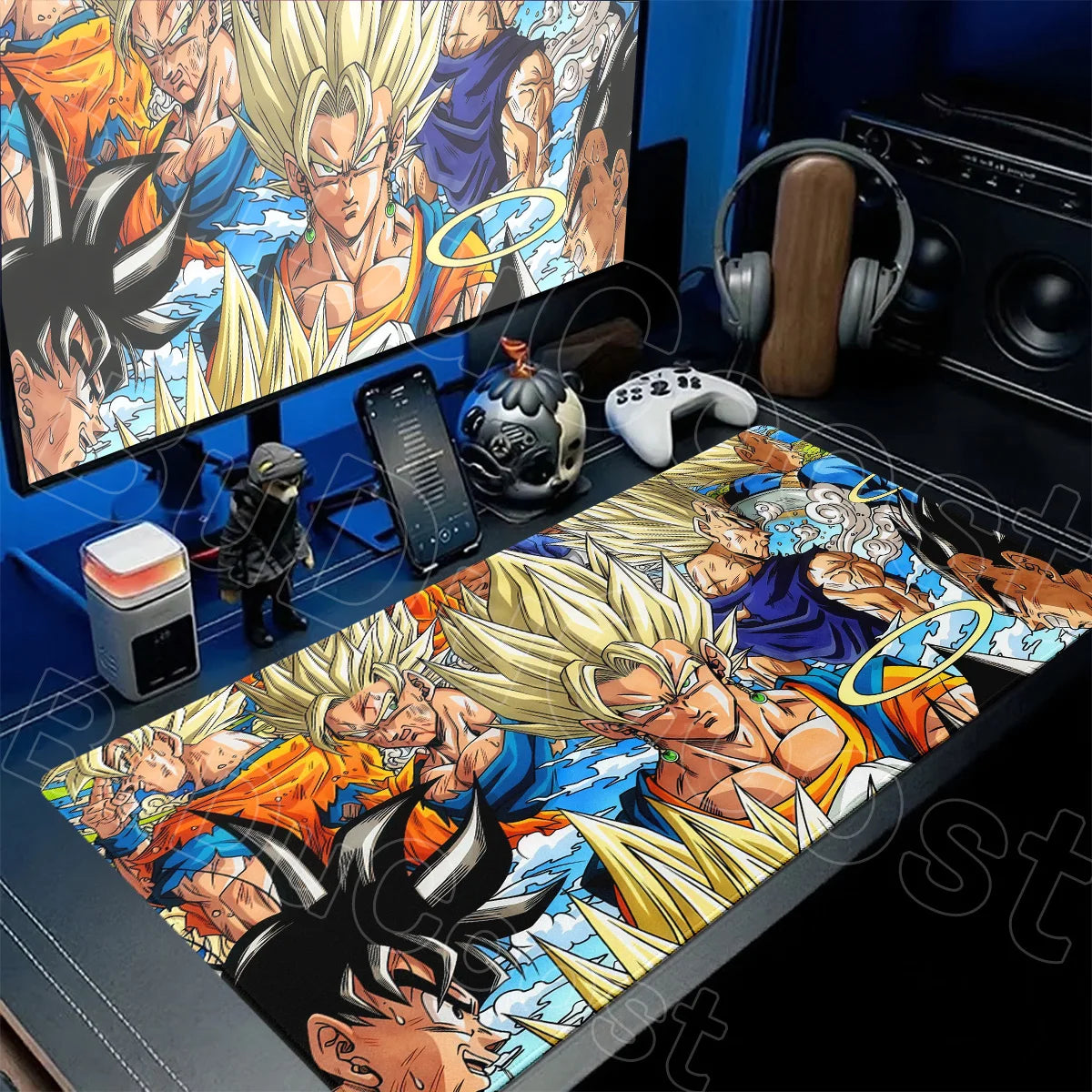 Anime Dragon Ball Non-slip Mousepad Office Laptop Game Keyboard Accessories Goku 90x40cm Computer Deskmat Gaming Carpet Boy Gift