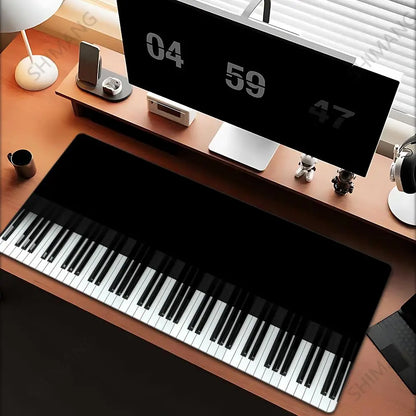 Trend Vintage Music Notes Piano Gaming Mouse Pad PC Laptop Gamer Mousepad Anime Antislip Mat Keyboard Desk Mat For Overwatch