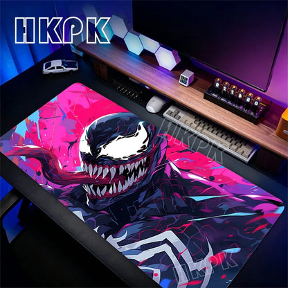 90x40cm Mouse Pad Gaming Large Dywan Gamer Keyboard HD Desk Mat Non-Slip Rubber Table Carpet Mousepad Venoms XXL For Computer
