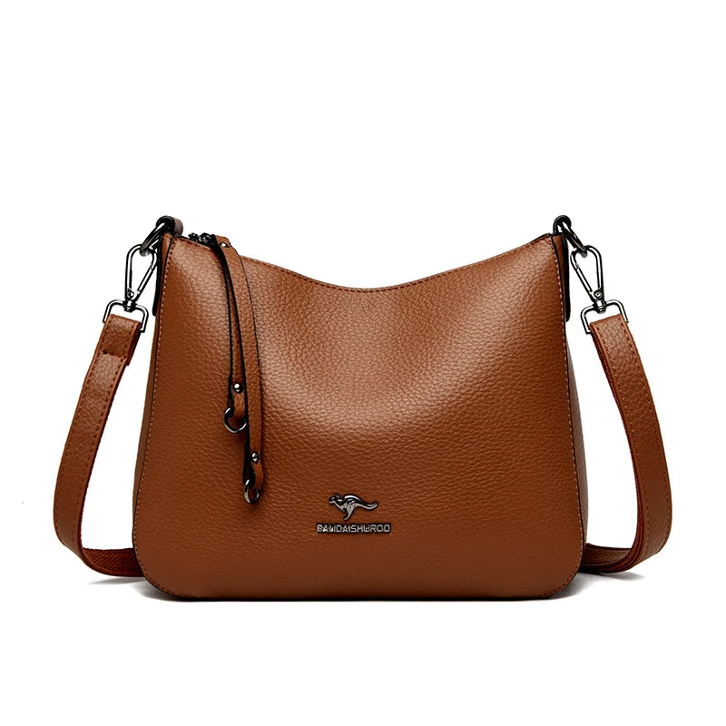 Luxury Leather Large Capacity Handbags Women Bags Designer Tote Bag Shoulder Crossbody Sac Ladies Shopping Messenger Bags