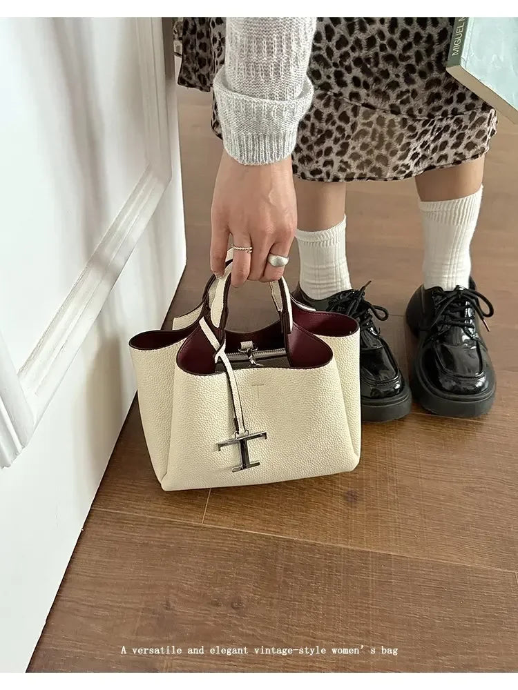 Premium Ladies Tote Bag, Fashionable Leather Crossbody Handbag For Women, Luxury Brand Messenger Bag