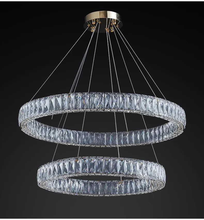 Luxury Crystal Chandeliers Dining Table Light Chandelier Ceiling Light Fixtures Lighting for Living Room Chandeliers Lights Lamp