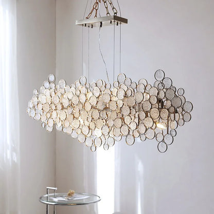 Modern Luxury Creative Living Dining Room Glass Led Chandelier Personality Simple Designer Pendant Lights Bedroom Study Lamps