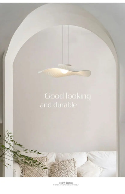 Nordic Modern Creative Restaurant Pendant Lamp Design Simple Lotus Leaf Hat Led Lights for Dining Living Room Bedroom Chandelier