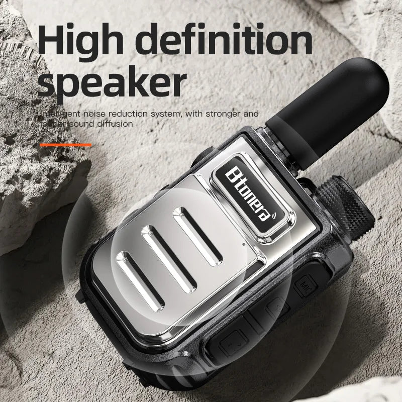 BTONERRA BT230  Mini Walkie Talkie TYPE-C Rechargeable  Handheld  1-3km Radio Transceiver Interphone Child Christmas Toys Gifts