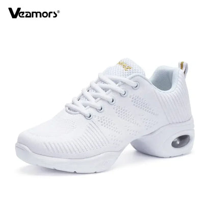 Jazz Dance Shoes For Women's Dance Sneakers Lightweight Breathable Woman Dancing Shoes