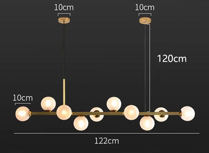 Modern home decor led lights pendant light lamps for living room Chandeliers for dining room hanging light indoor lighting