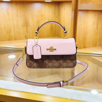 Advanced Women's Bag 2026 New Trendy Retro Small Square Bag Casual Versatile Women's Luxury Hand-Held Shoulder Crossbody Bag