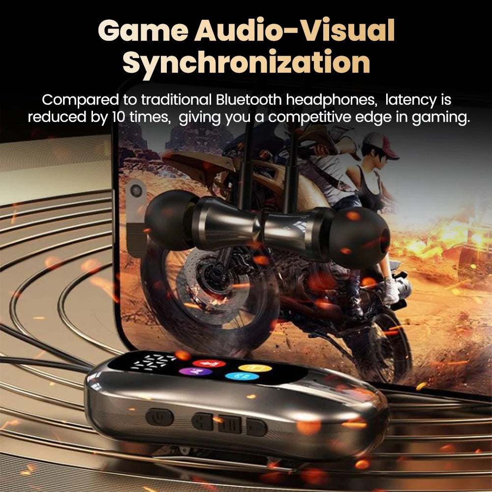 S30 Collar-Clip Bluetooth Headset Wireless Headphones With Mic HD Calling BT Earphones Variable Sound Earbuds Support SD Card