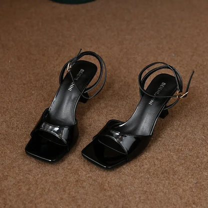 Summer 2025 New Brand Women's Shoes Women Design Sexy High Heels Elegant Shallow Mouth Bride Shoes Mujer Zapatos Luxury Shoes