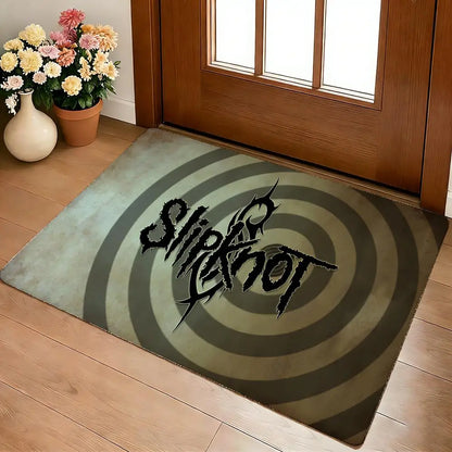 Band S-slipknot-S Classic Popular Long Floor Mat Cozy Flannel Soft Thick Non-Slip Mat For Living Room Bedroom Kitchen Decor Rugs
