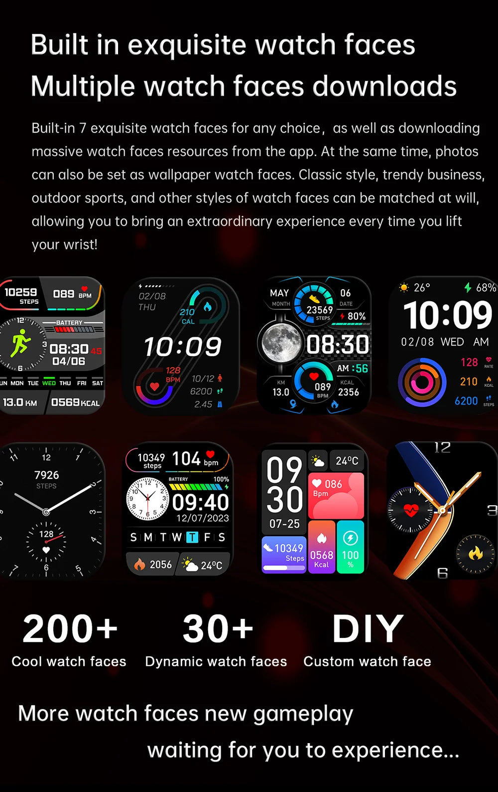 2026 New Smart Watches Women Full Touch Screen Bluetooth Call Waterproof Sport Fitness Tracker Lady Watches Smartwatch For Men