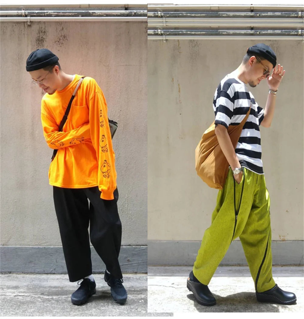 Retro Letter Label Brimless Caps Unisex Solid Color Beanie Men Women Summer Street Adjustable Docker Hats Melon Cap Hip Hop Cap