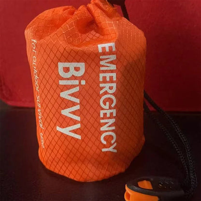 Emergency Sleeping Bag Ultra Waterproof Mylar Thermal Blankets Lightweight Survival Sleeping Bag Keep Warm for Camping Hiking