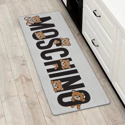 Entrance Front Door Doormat For M-M-Moschino Non-slip Kitchen Rug Living Room Rugs Balcony Bathroom Foot Mat Floor Mats Carpet