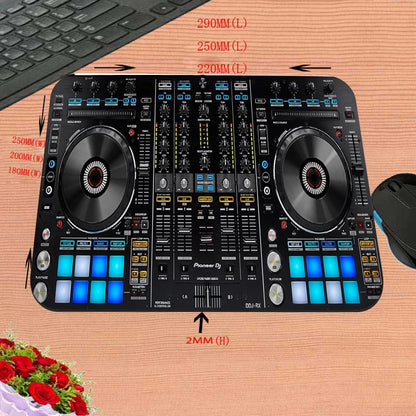 Mairuige Mixing-Console Pioneer Dj Keyboard Mouse Set Table Mat Laptop Accessories Mouse for Computer Mouse Mats Carpet Rog