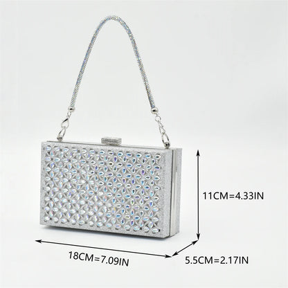 New Arrival Nigeria Women Designer Shoes and Bags Decorated with Rhinestone Wedding Italian Shoes Bag Set Pumps Women Luxury