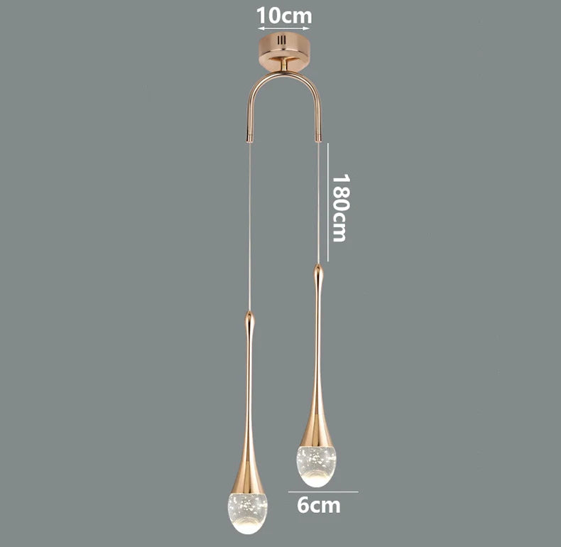 1 PC Modern home decor led lights Bedroom lamp bedside pendant light lamps led Chandeliers hanging light indoor lighting