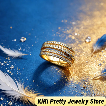 2026 New Fashion Elegant Luxury Jewelry Couple Set Rings Minimalist Everyday Wear & Party Jewelry