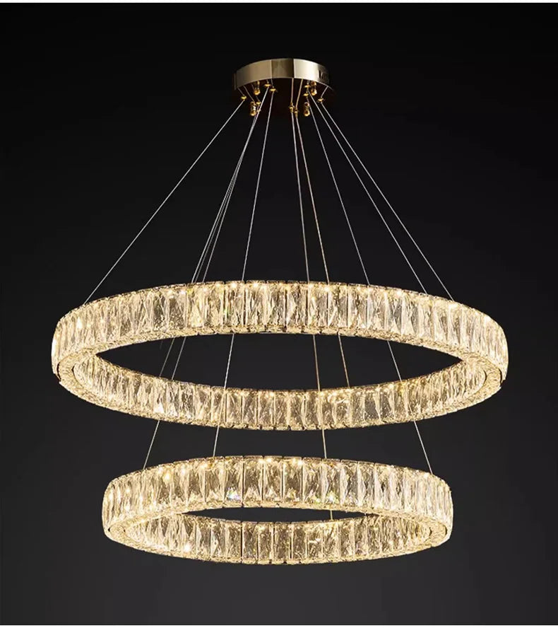 Luxury Crystal Chandeliers Dining Table Light Chandelier Ceiling Light Fixtures Lighting for Living Room Chandeliers Lights Lamp