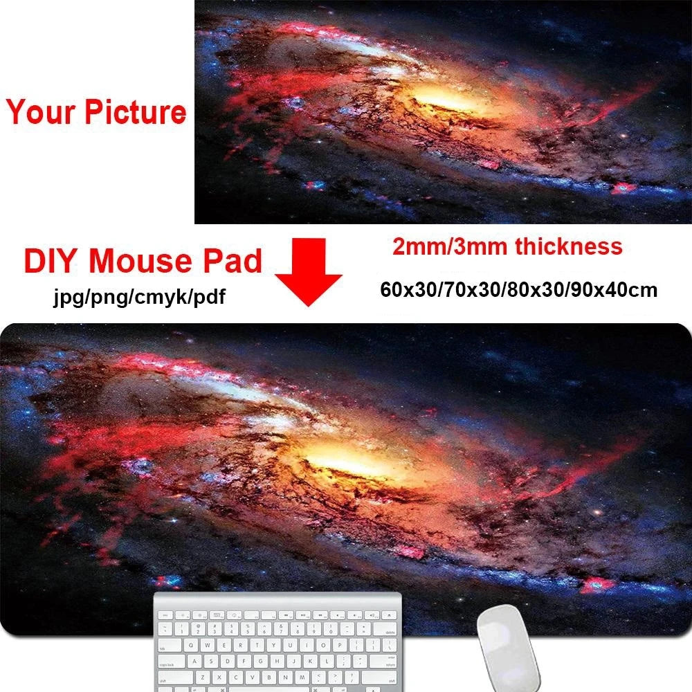 Excel Mouse Pad Computer Desk Accessories Over Shortcut Keys Mousepad Non-Slip&Waterproof Desk mat Large Excel Shortcut Mausepad