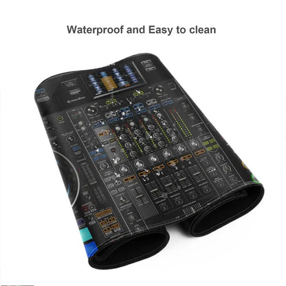 Mouse Pad Music Radio Dj Panel Gamer printon demand Custom Computer MousePad Natural Rubber Office Soft PC Accessory Desktop Pad