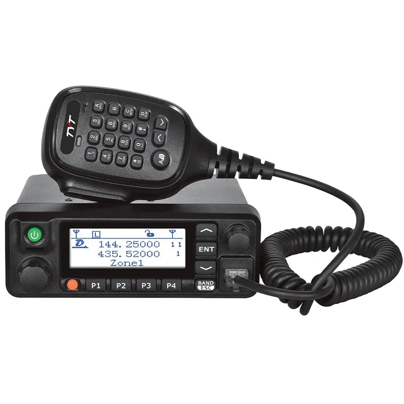 TYT MD-9600 DMR Mobile Radio 20KM 50W Dual Band Long Range Communication Radio TYT MD 9600 DMR Radio Mobile Transceiver
