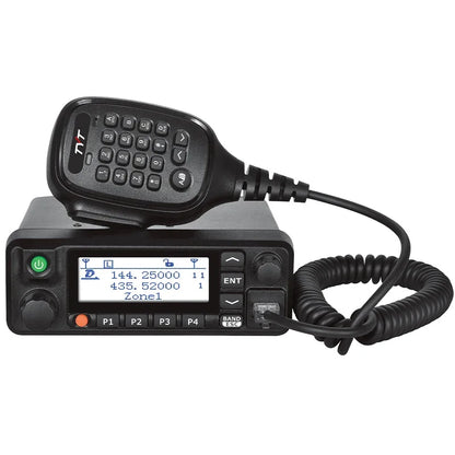 TYT MD-9600 DMR Mobile Radio 20KM 50W Dual Band Long Range Communication Radio TYT MD 9600 DMR Radio Mobile Transceiver