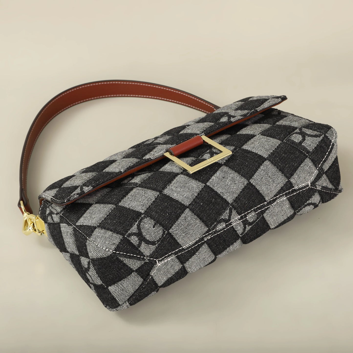 PATSY PG GARIS 2026 Women's Latin American Style Shoulder Bag New Cowboy Splicing Design All-season Suitable Crossbody Bag
