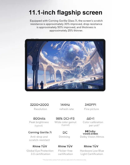Big Discount Lenovo Xiaoxin Pad Pro GT Snapdragon 8 Gen3 LCD Screen 8860mAh 68W Super Fast Charging 13MP Front 13MP Rear Tablet