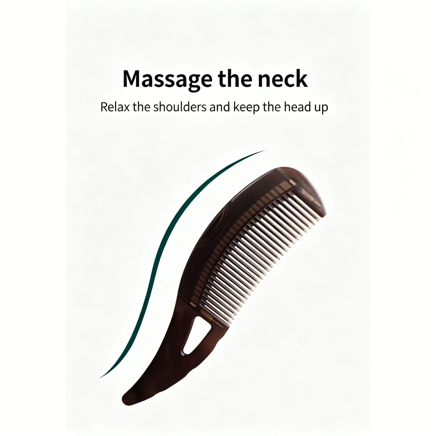 Oil-Control Energy Comb, Hollow Scalp Brush, No Shampoo Needed, Removes Grease & Dandruff, Hair Cleansing Massage Comb for Oily