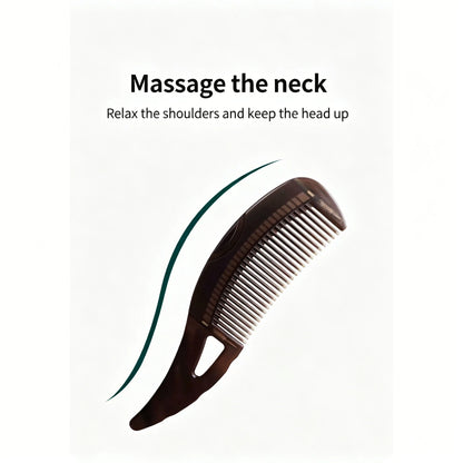 Oil-Control Energy Comb, Hollow Scalp Brush, No Shampoo Needed, Removes Grease & Dandruff, Hair Cleansing Massage Comb for Oily