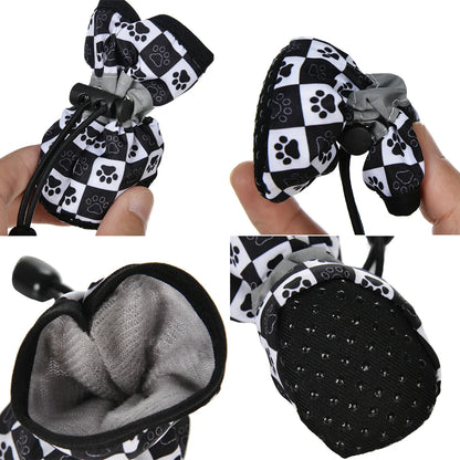 Dog Summer Shoes Soft Anti-slip For Small Medium Dogs Cute Waterproof Adjustable Puppy Footwear Chihuahua Yorkshire Pug Supplies