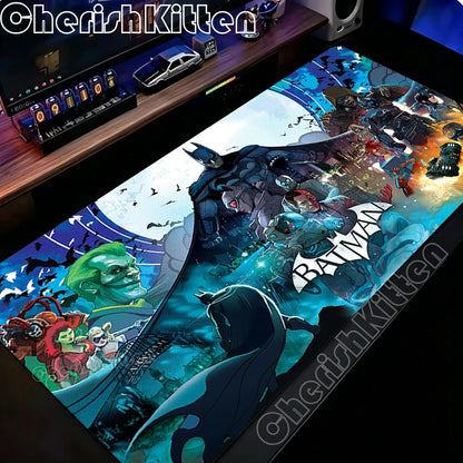 Joker Mouse pad Desk interior Computer Gamers Locking Edge Non-slip Mouse Pads XXL 40x90cm Keyboard PC accessories Desk mat