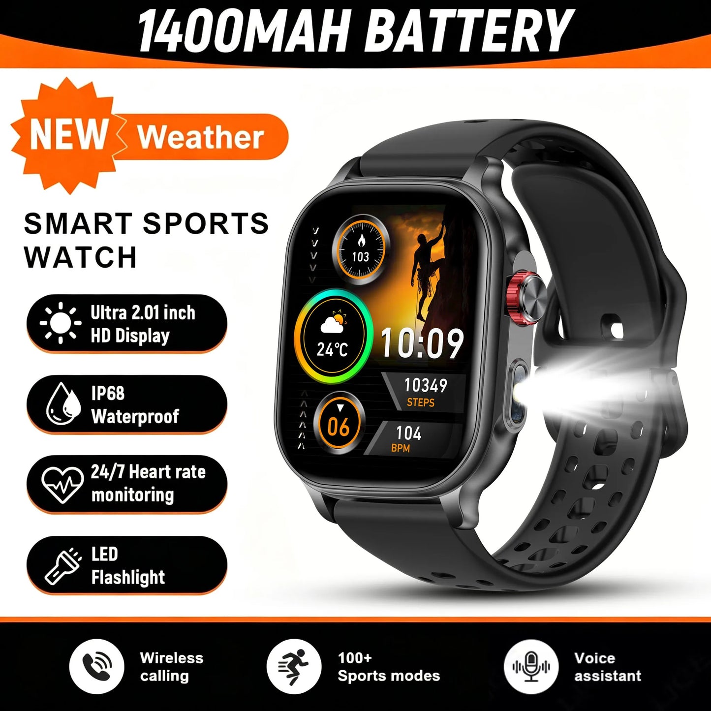 2026 New Bip 6 Smartwatch men Sports IP68 Waterproof Built-in 24H Heart Rate BT Call Ladies Fashion Smartwatch For Android IOS