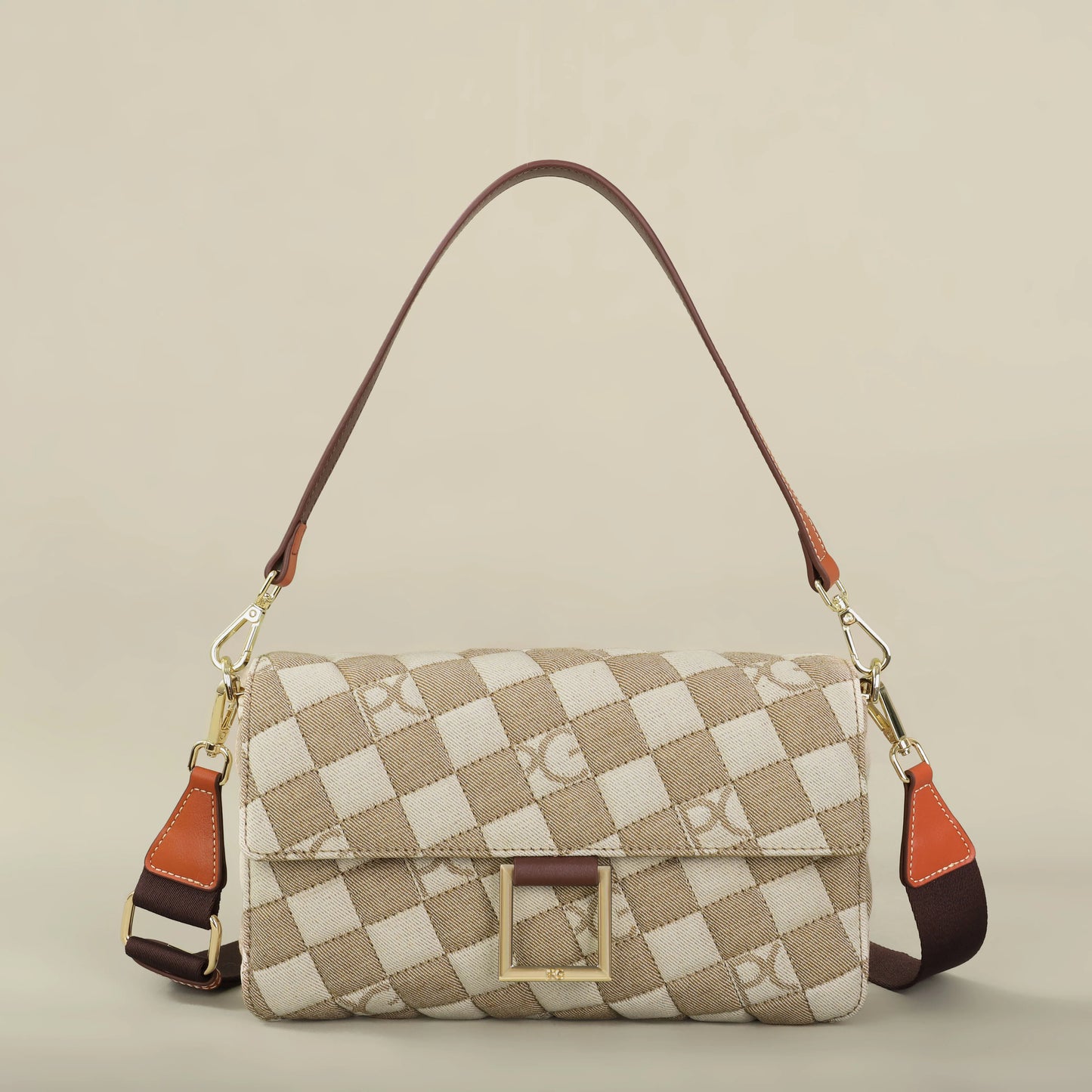 PATSY PG GARIS 2026 Women's Latin American Style Shoulder Bag New Cowboy Splicing Design All-season Suitable Crossbody Bag