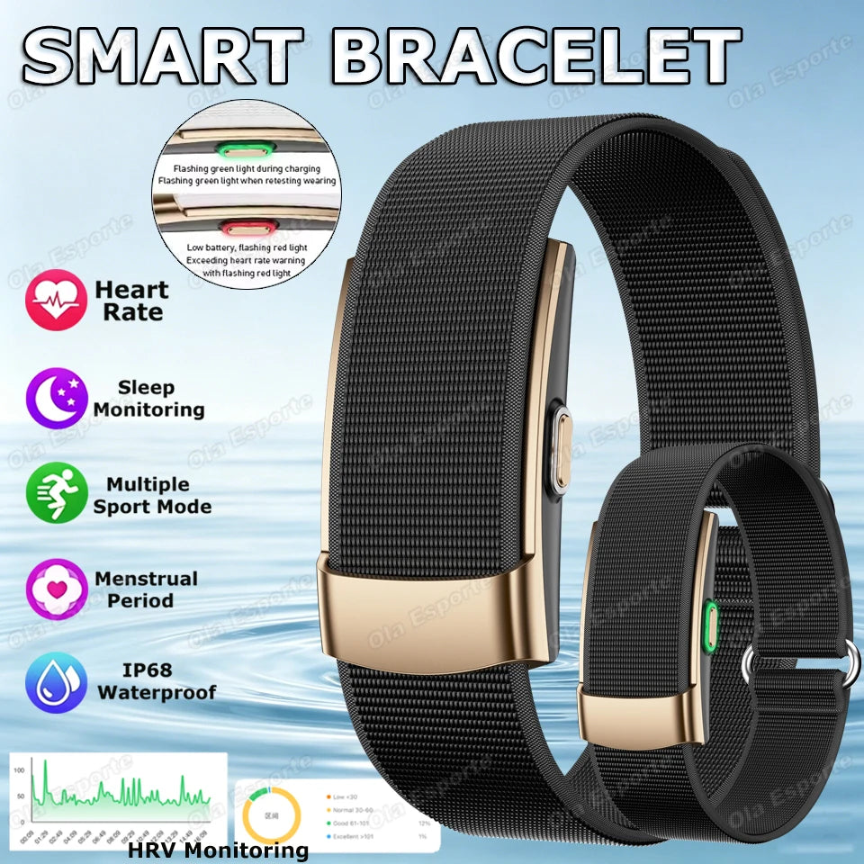 2026 Health Smart Bracelet Heart Rate Blood Oxygen Monitor Pedometer Sport Fitness Electronic Bracelet Men Women Smartwatch Hw12