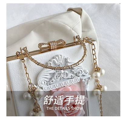 Luxury Angel Female Handbags Fashion Pearl Women Bag Cross Body Brand Leather Women Shoulder Bag Ladies Hand Bags