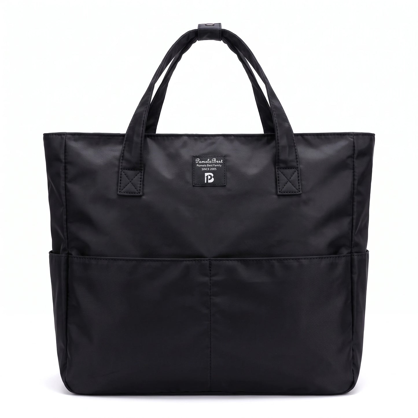 35L Large Gym Tote Bag for Women Soft Waterproof Polyester Yoga Handbag Multi Pocket Work Travel Beach Bag With Shoe Compartment