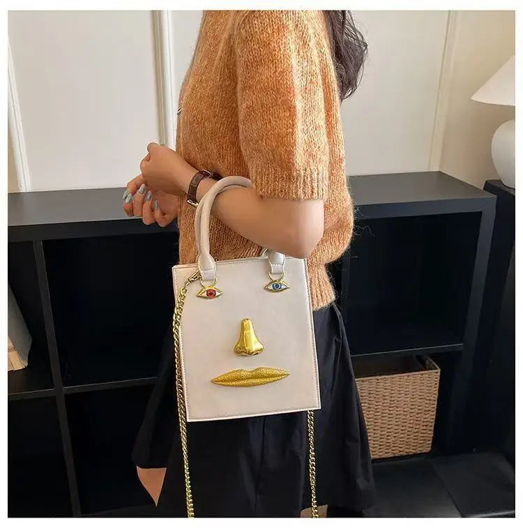 Luxury Brand Classic Women's Handbag In Elegant Leather - Fashionable Shoulder Crossbody Bag For Ladies Designer
