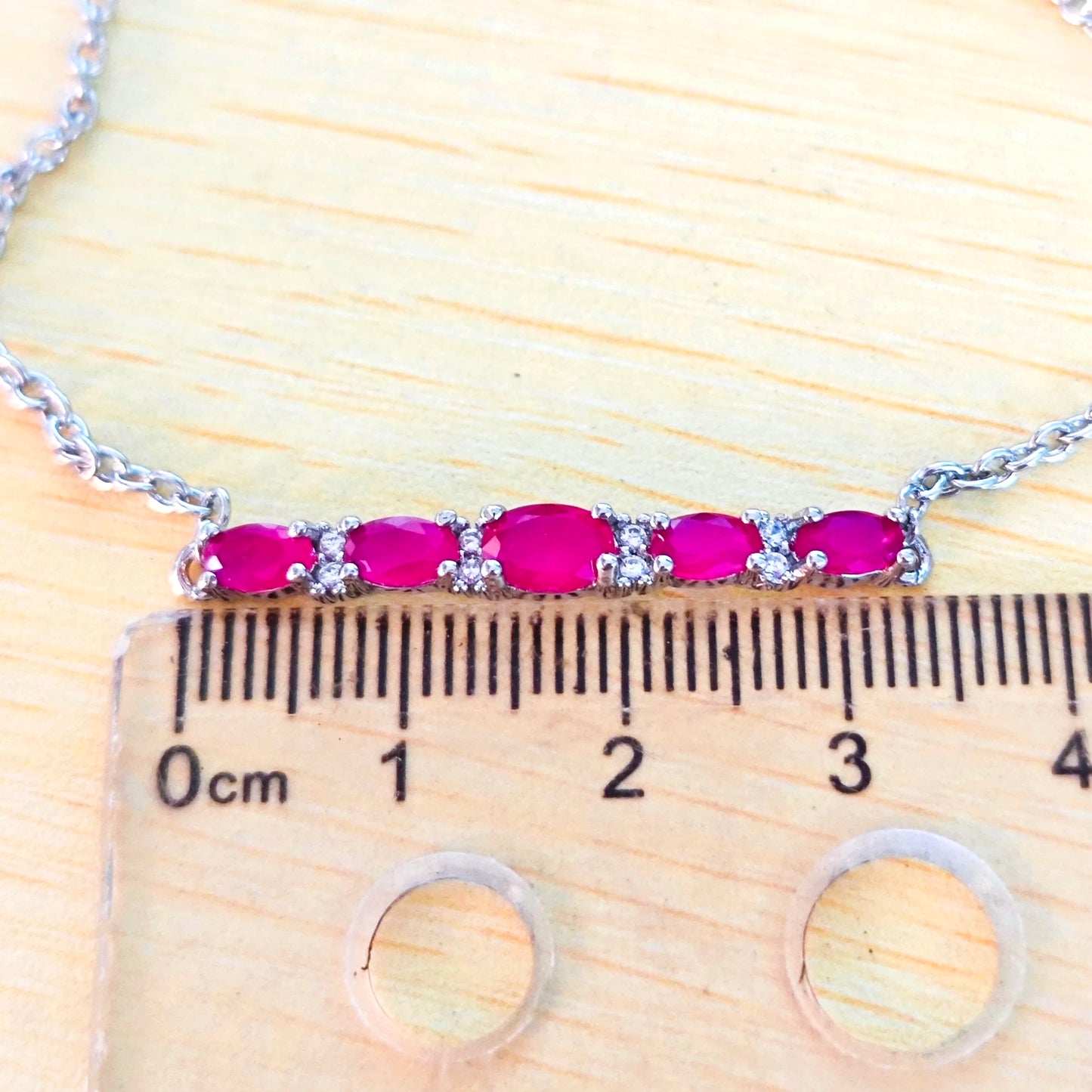 WEDDING Natural Ruby Bracelet For Women Adjustable Fine Jewelry Stone luxury fashion women jewelry anniversary & engagement