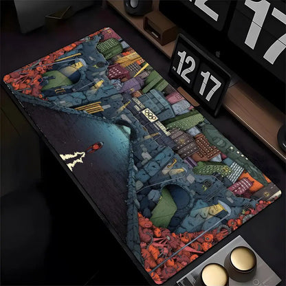 Akira Mouse Pad Mousepad HD Printing Computer Gamers Locking Edge Non-slip Mouse Pad XXL90x40cm Keyboard PC Desk Pad