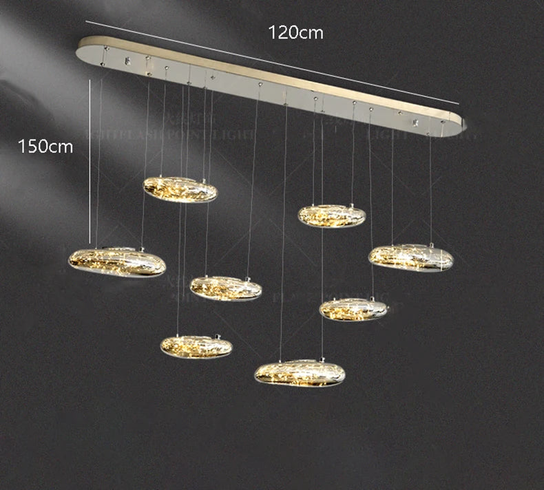 Modern Dining Room Pendant Lights Indoor Lighting Ceiling Lamp Hanging Light LED Chandelier Decorative Interior Lighting