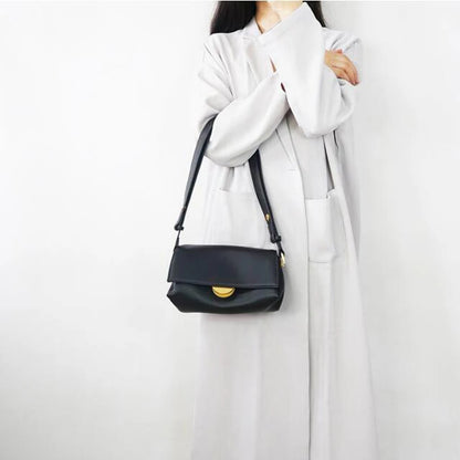 Leather Shoulder Bag for Women, Crossbody Bags, Multi Pockets, Adjustable Strap Purse, Luxury Handbag, Brand Design, Fashion