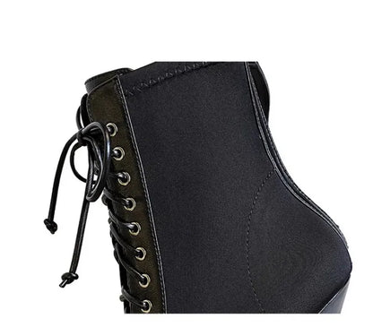 Women's Ankle Boots Sexy Pointed Tip High Heels for Woman Fashion Self Cultivation High Heeled Boots Designer Shoes Botas Mujer