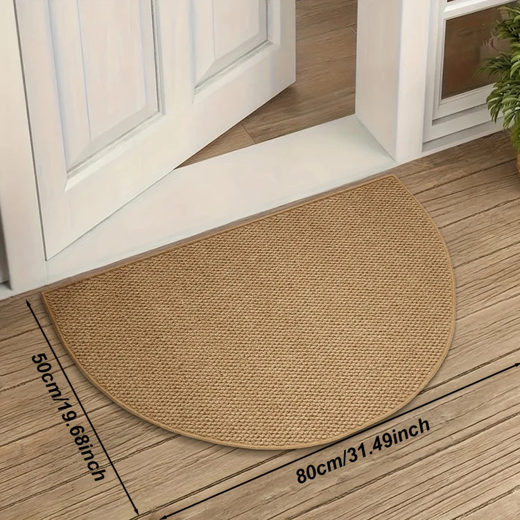 Door Mat Outdoor/indoor Rugs Faux Jute Doormat Super anti-slip washable suitable for use at bathroom and toilet doorways Rug