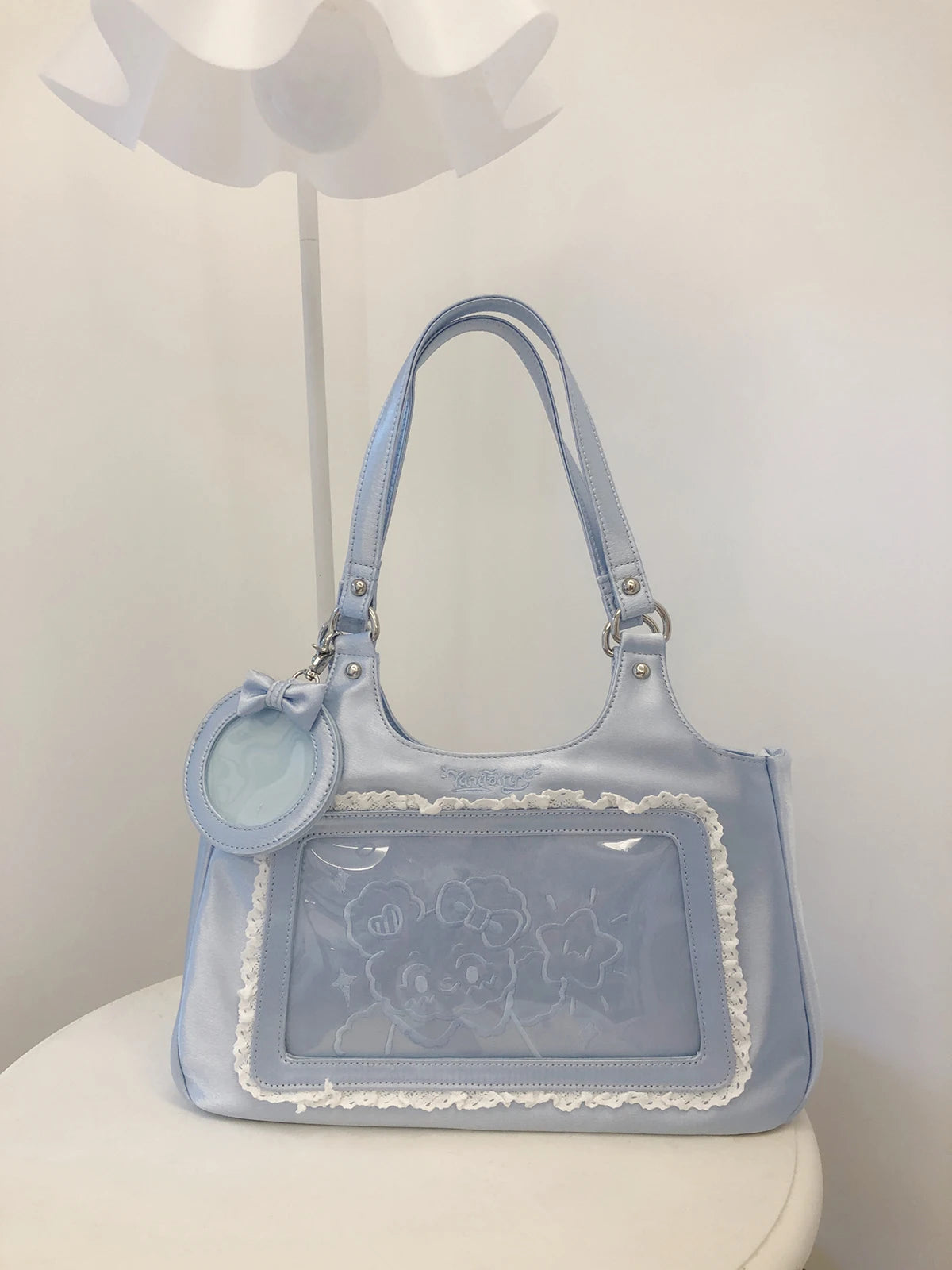 Original Corduroy Satin Lace Ribbon Daily Shoulder Bags Women's Bag Handbags for Women Cute Tote Bags for Women