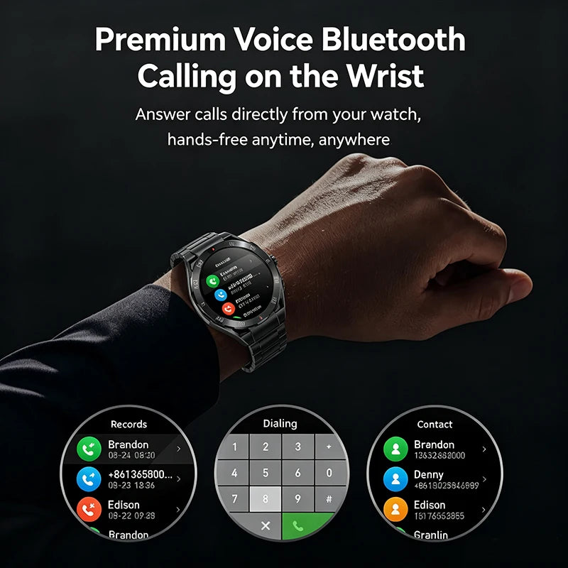 2026 New TWS 2-in-1 Smart Watch Earphones 1.43 "AMOLED Screen with Heart Rate Sleep Monitoring Music Player NFC IP67 Smartwatch