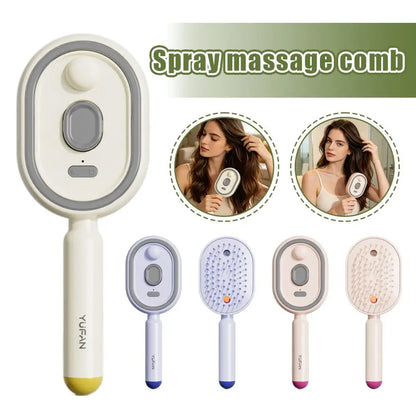 Multifunctional Spray Massage Hair Comb Antistatic Detangling Brush Essential Oil Atomization For Hair Nourishment Scalp Massage