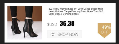 Women's 2020 Brand Party Boots Women's Sexy Stilettos High Heels Footwear Women Latin Dance Heels Shoes Latin 2020 For Ballroom